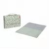 Lässig Green Label luiertas XL, Leo, 1,9 l, 26 x 4,5 x 19 cm, met waterafstotende verschoningsmat, gerecycled polyester, Light Khaki