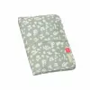 Lässig Green Label luiertas, Leo, 18 x 2,5 x 25,5 cm, met waterafstotende verschoningsmat, gerecycled polyester, Light Khaki