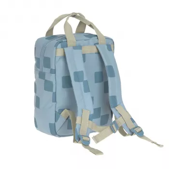 Lassig vierkante minirugzak Pattern Party Blue