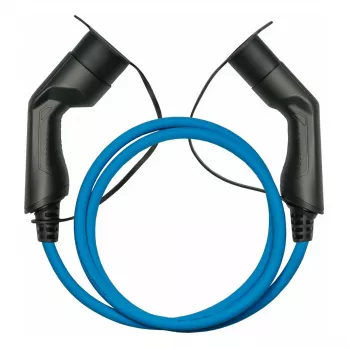 KABELMEISTER Mode 3 EV-laadkabel, Type 2 stekker naar bus, 3-fasig, 16A, 11kW, blauw, 7,5m