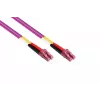 Kabelmeister OM4 Duplex LC/LC Multimode glasvezel patchkabel 3m
