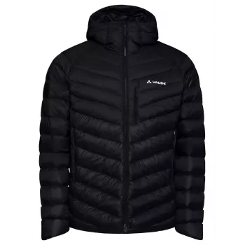 Vaude Monviso donsjas met capuchon - zwart, maat L
