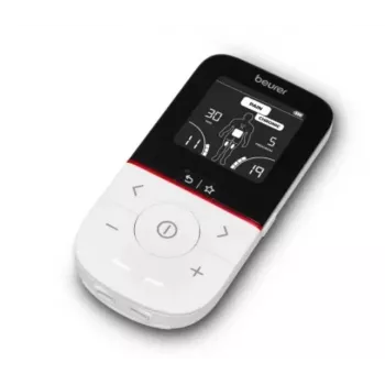 BEURER EM56 TENS/EMS-elektrostimulator met warmte, 70 programma's, oplaadbaar, zwart