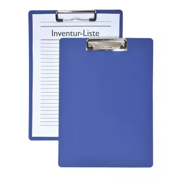 Foldersys A4 klembord blauw