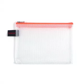FolderSys A6 zipper pouch transparant PVC 0,2 mm