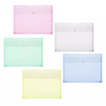 FolderSys insteekmap 40105-94 DIN A4 gemengde kleuren 10 stuks/pak