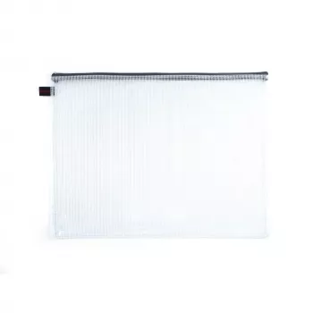 FolderSys A3 documentenzak met ritssluiting transparant PVC