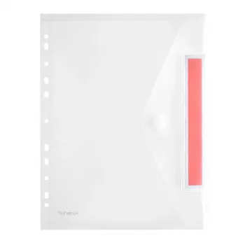FolderSys documenthoes A4 transparant 10-pack