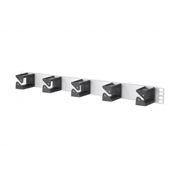 METZ CONNECT BTR Cable Manager 1RU - kabelmanagementpaneel - geanodiseerd aluminium - 1U - 19 inch