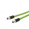 METZ CONNECT M12-M12 8-polig X-gecodeerd sleepketting 10 m