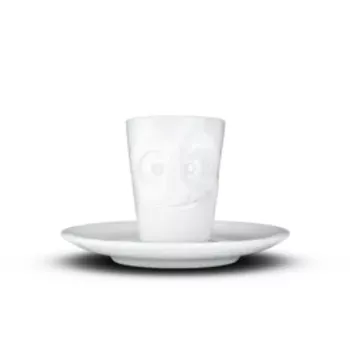 FIFTYEIGHT PRODUCTS espressomok met oor 80ml - Lecker White