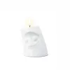 FIFTYEIGHT PRODUCTS FIFTYEIGHT Candle Snuggle CUDDLY kleine kaarsenhouder wit