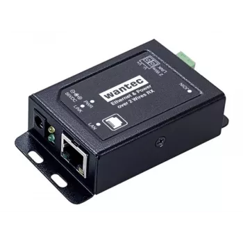 WANTEC 5720 PoE-injector Fast Ethernet 10/100 Mbps zwart