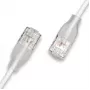 WANTEC patchkabel UTP CAT6a eGlow d=2,8mm 0,30m wit (7402)