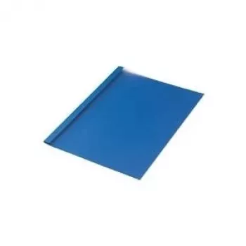 LMG Signaltechnologie BMDLEM-BL-R2 thermische bindmappen, linnenstructuur, blauw, 2 mm, 50 stuks
