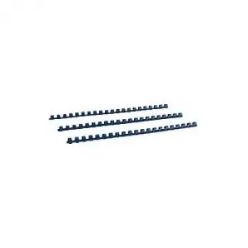 LMG plastic bindkam 12 mm blauw (BRP120-BL) - 100 stuks