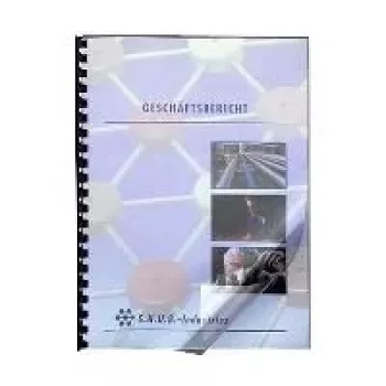 LMG Signaltechnologie 100 premium transparante bindmappen-voorbladen A4 (UMT020T)