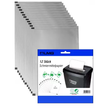 LMG Signaltechnologie smeervellen voor papiervernietigers (12 vellen) - LMG-OELPAPIER