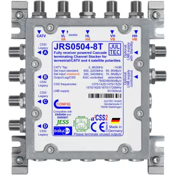 JULTEC JRS0504-8T single cable-multiswitch 5/4/8 UB