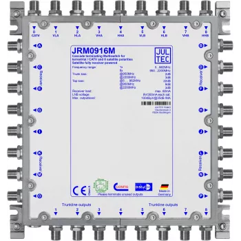 JULTEC JRM0916M 9 naar 16 cascade-multiswitch