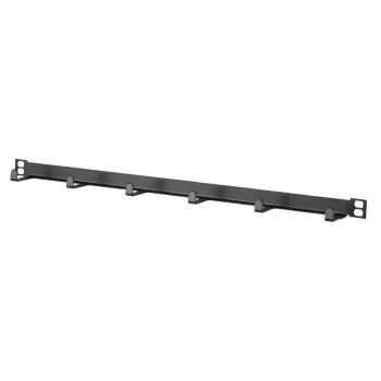 METZ CONNECT patchpaneel 19 inch, 0,5HE, 56 mm, RAL 9005 zwart (130894-05-29-E)