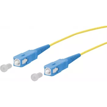 METZ CONNECT OpDAT patchkabel SC-SC OS2 5,0 m geel 2,0 mm