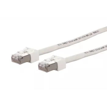 METZ CONNECT Ultraflex500 patchkabel RJ-45 (M) naar RJ-45 (M) 10,0 m S/FTP CAT 6 afgeschermd halogeenvrij wit (13084VA088-E)