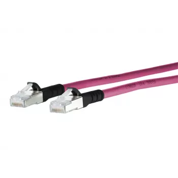 METZ CONNECT 1308453002-E Cat6a SF/UTP netwerk-patchkabel 3 m magenta