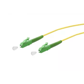 METZ CONNECT OpDAT patchkabel LC-S APC/LC-S APC OS2 duplex 5 m geel