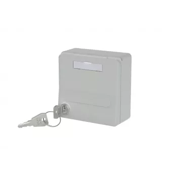 METZ CONNECT inbouwdoos IP44 2 poorten voor MC-module grijs - netwerkaccessoire