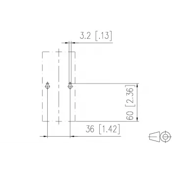 METZ CONNECT 130861-0202KE glasvezel-wandcontactdoos LC-duplex OM4 2 poorten wit