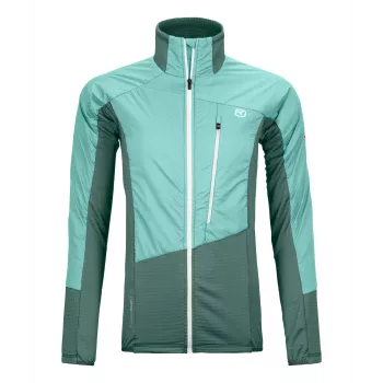 Ortovox Westalpen Swisswool Hybrid Jacket - Dark Arctic Grey - maat S