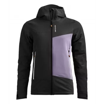 Ortovox Seceda dames softshelljack - Black Raven