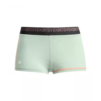 Ortovox 185 Rock'N'Wool Hot Pants dames thermische boxershorts - Green Acid, maat S