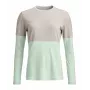 Ortovox 185 Rock N Wool Long Sleeve Dames Thermo Shirt - White Tea, maat L