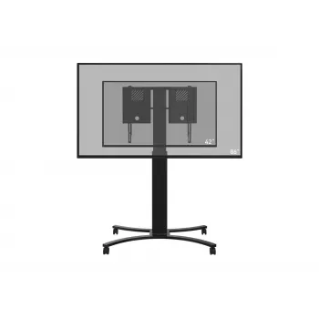 celexon Expert Adjust-4286MB elektrisch in hoogte verstelbare displaytrolley, 42-86 inch, tot 136 kg, zwart
