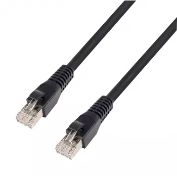 TTL 1812-HD-05 Cat.6a HDBaseT patchkabel 0,5m zwart