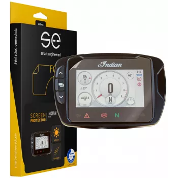 smart.engineered SE-DCP-2-0102-0096-1-M Displaybeschermfolie voor Indian FTR1200S - Transparant