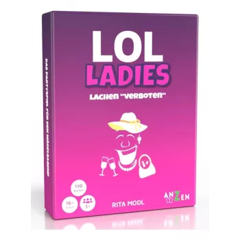 Anzen LOL LADIES - lachverbod partijkaartspel