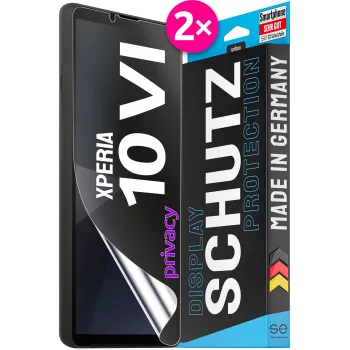 smart.engineered se 3D privacybeschermfolie voor Sony Xperia 10 VI, 2 stuks (SE0-F0112-0514-24-M)