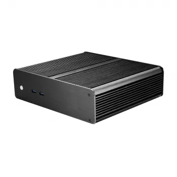 Akasa Euler T mini tower pc-behuizing zwart Mini-ITX aluminium 2,5 inch
