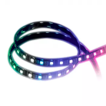 Akasa Vegas MBW universele RGBW LED-strip 500mm 5-pin RGBW / Molex 4-pin 12V 0.7A