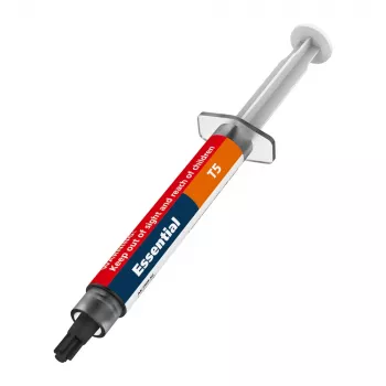 Akasa T5 Essential koelpasta - 4 W/m·K - grijs - 0,07 °C/W - 2,6 g/cm³ - -50 tot 220 °C