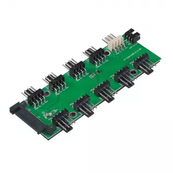 Akasa FLEXA FP10H PWM fan header expander 1 naar 10 met 30cm kabel