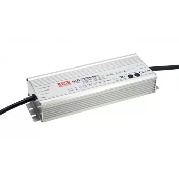 Mean Well HLG-320H-24B 320W 24V LED-driver IP67 dimbaar