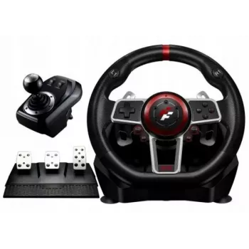 FlashFire Suzuka Racing PRO ES900R stuur met pedalen en versnellingspook