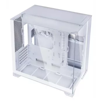 Lian Li O11 Vision-M Micro-ATX Tower, gehard glas, wit