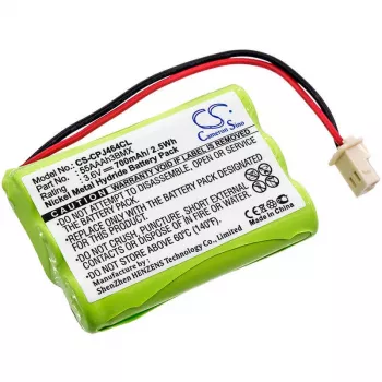 CAMERON SINO vervangende accu voor draadloze telefoons, 3,6V 600mAh Ni-MH (CS-CPJ464CL)