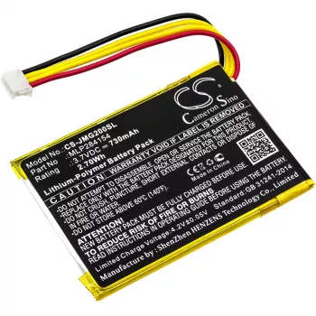 CAMERON SINO vervangende accu MLP284154 voor JBL Go 2 (CS-JMG200SL)