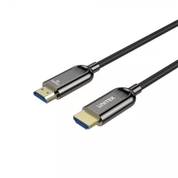 UNITEK Active Optical HDMI 2.1 kabel 8K 120Hz 70m zwart